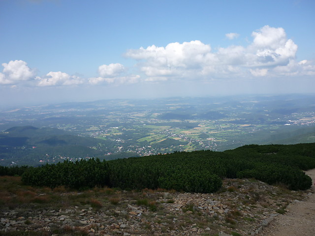 Widok z Czarnej Kopy
