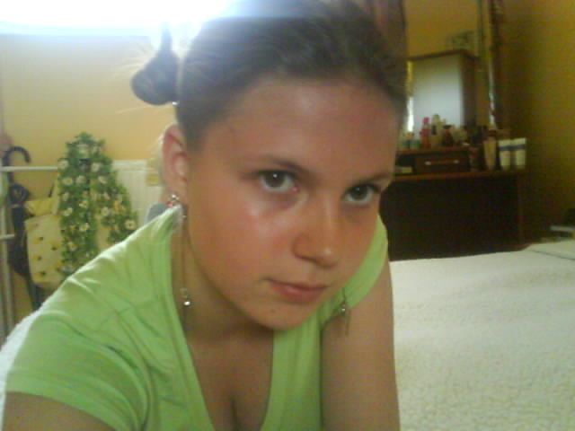 jeszcze bez grzywki:)