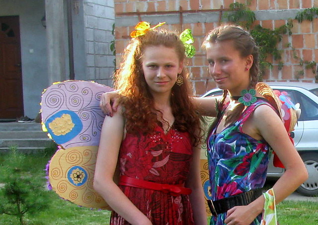 przed damprez u Zuzi :D