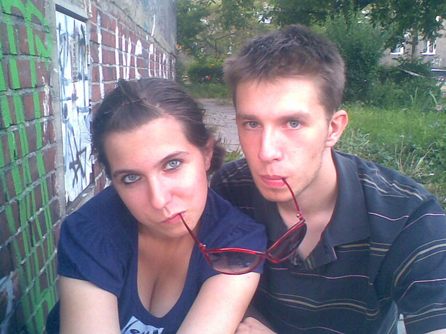 bo okulary sa dobre xD