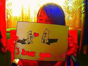 I love you;*