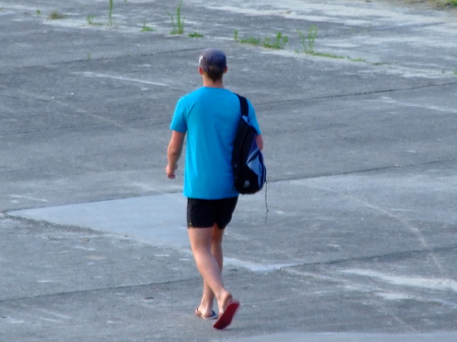 WHAT DON'T I WALK AWAY-earlier?