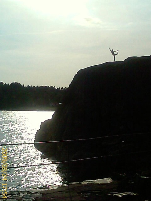 Szwecja. Udewala. Fiord.
