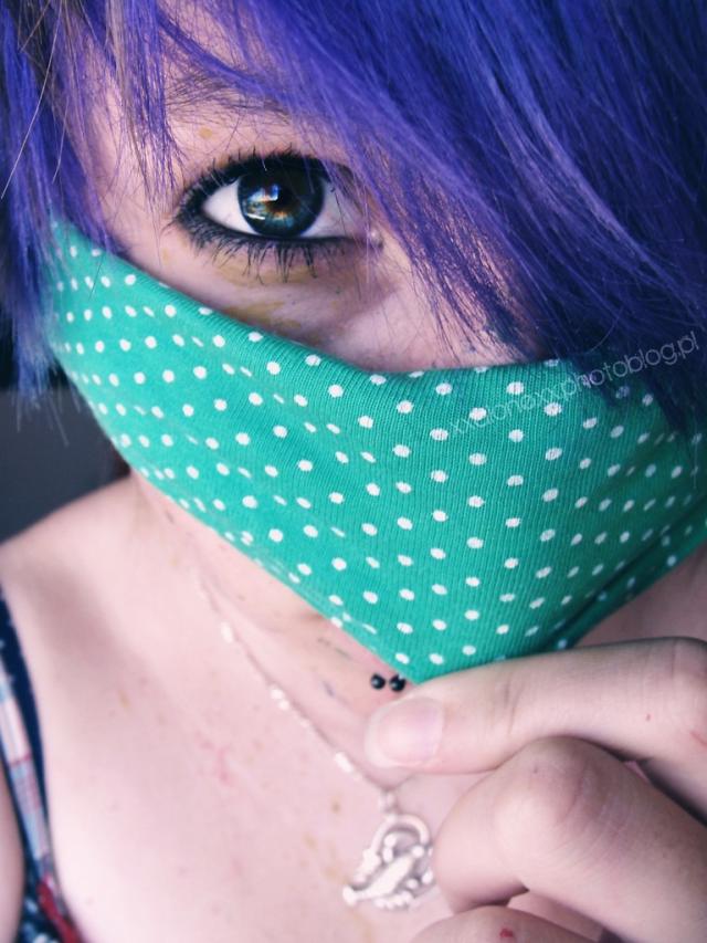 ;P