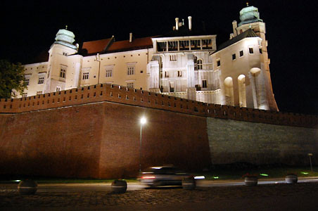Wawel noc
