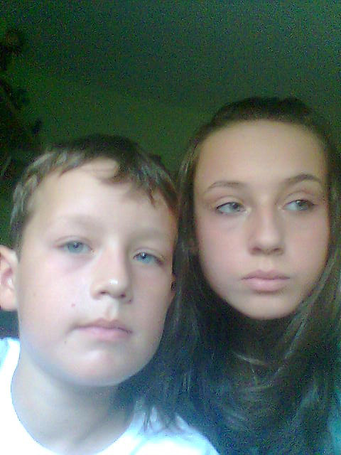 Z bratem ;P