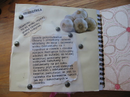 przepisnik nalewkowy- czosnkwka