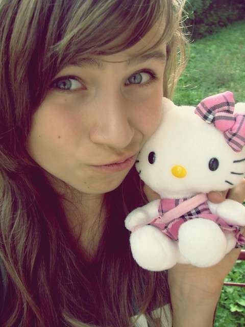 hello kitty and me.