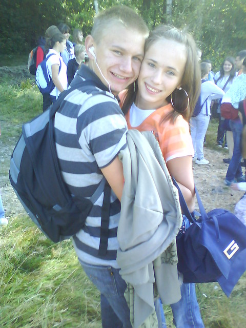 Fotka z rajdu. Z Milena:)