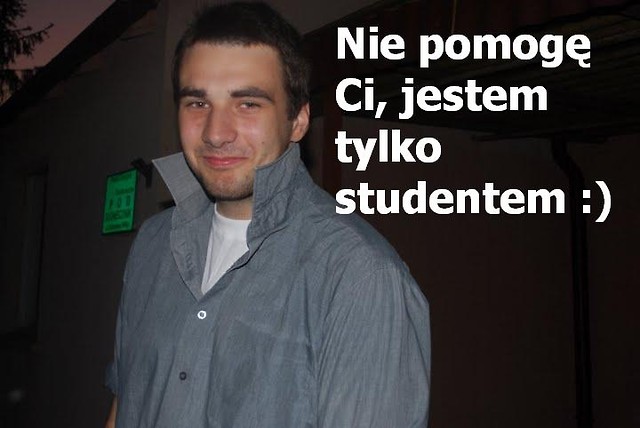 Stary potrzebuje pomocy ...