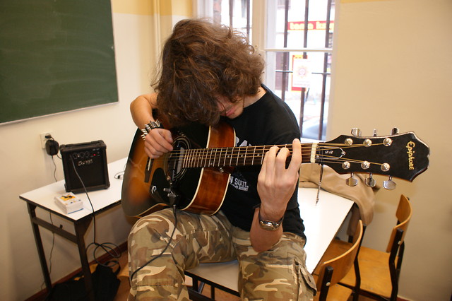 Ja i moja gitara.