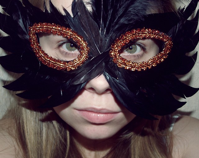 Czowiek z mask.