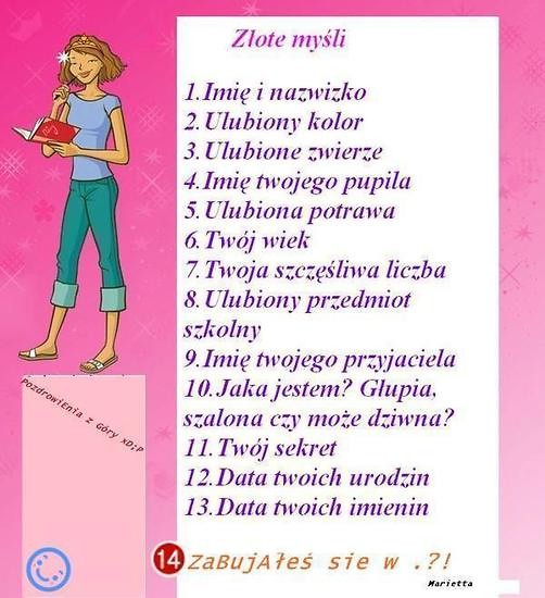 Wpis paulinka12113