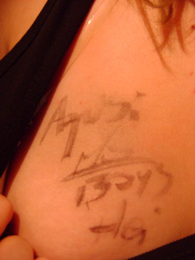 Autograf ;d