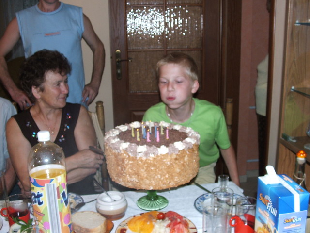 Moje 10 urodziny w 06.08.2008r.
