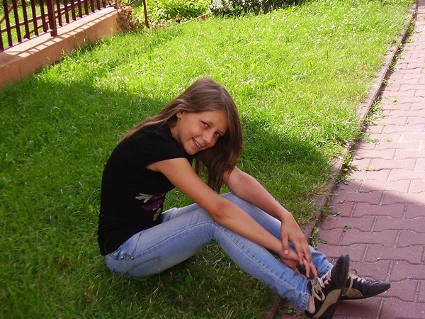 na trawce xD
