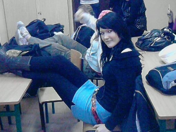 W szkole ;))