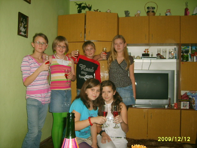 Z urodzin Justyny:*