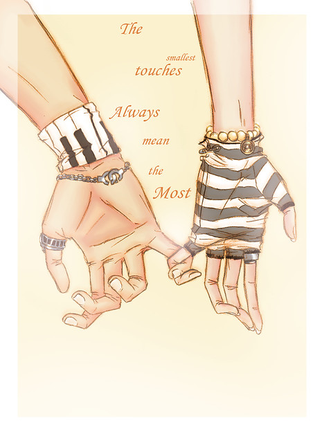 Take my hand or go away