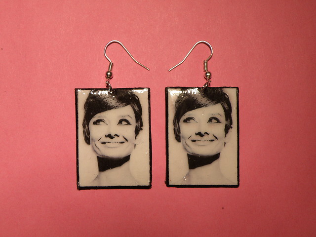 Kolczyki z Audrey Hepburn