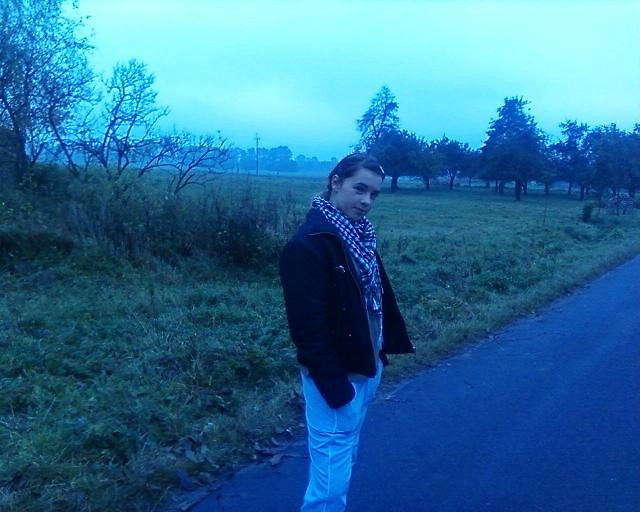 Ze spaceru . . .