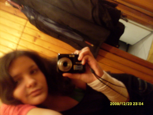 Z aparatem w doni...