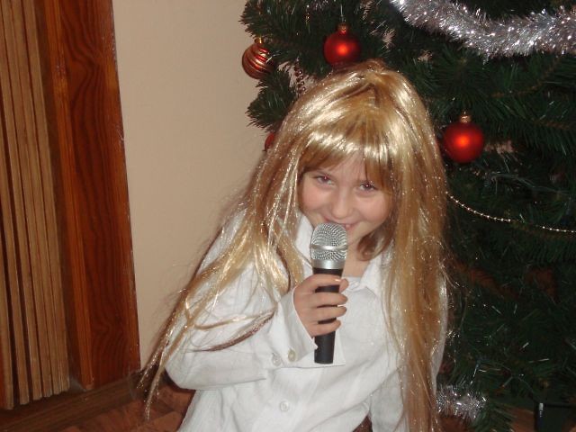 Hannah Montana przy Choince