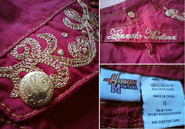 ~Hannah Montana shorts.