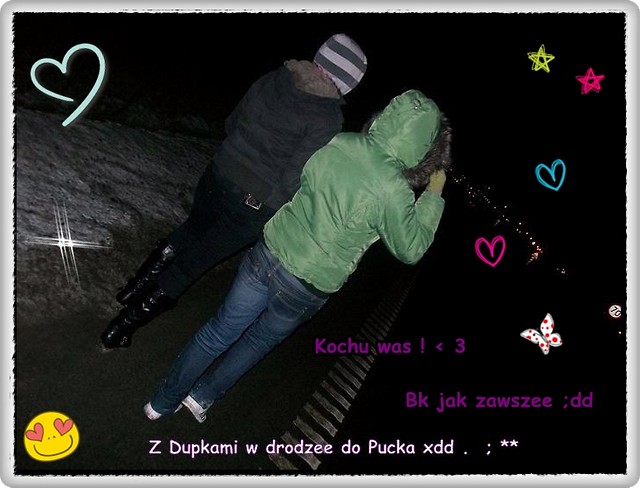 Z dupkamii , ! ; **