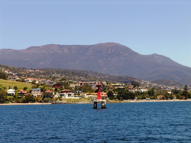 Doplywamy do Hobart