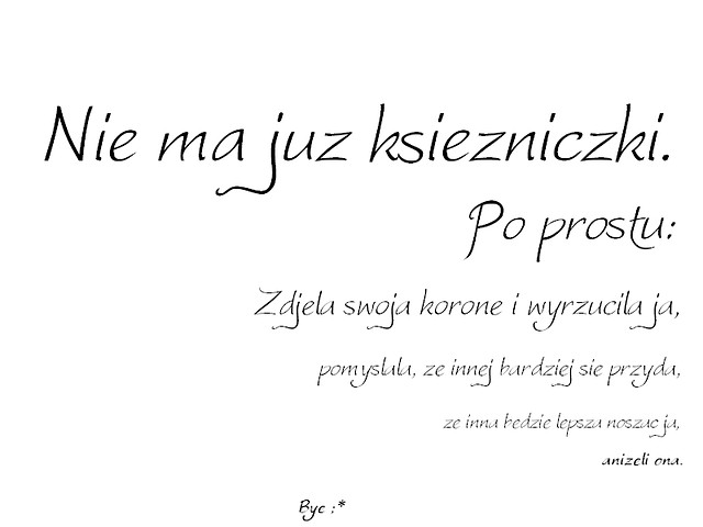 Wpis cynicznaksiezniczka