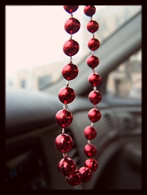 Red beads