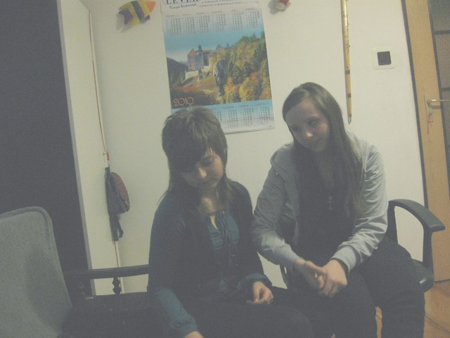 u niej..;*