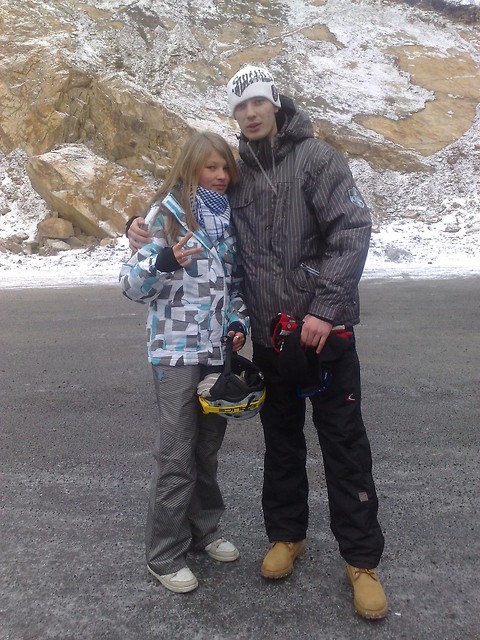 z bratem :D