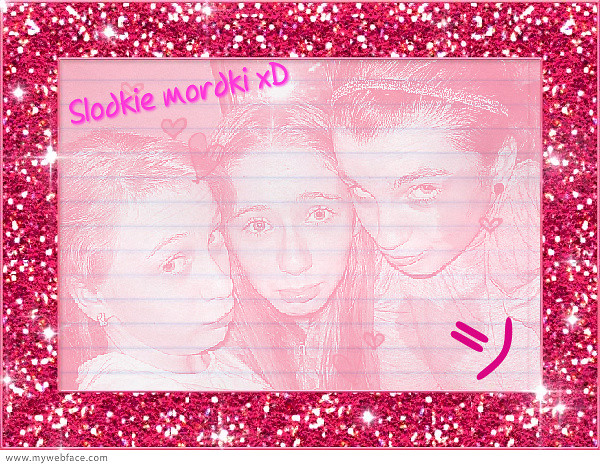 with best friends 