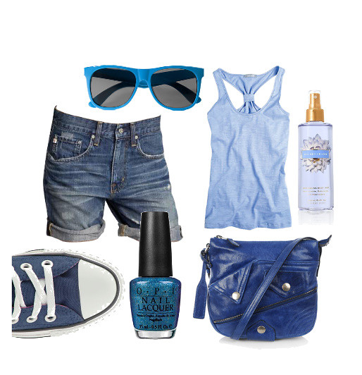 blue.