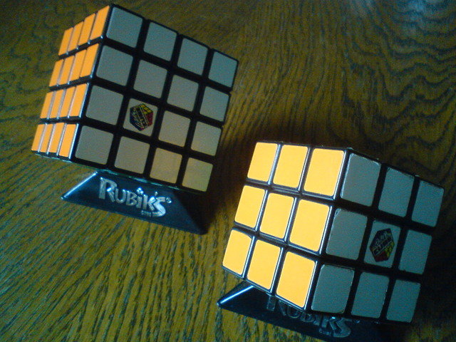 Rubik's Revenge solved :P