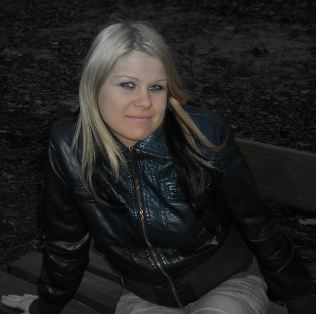 W parku;))