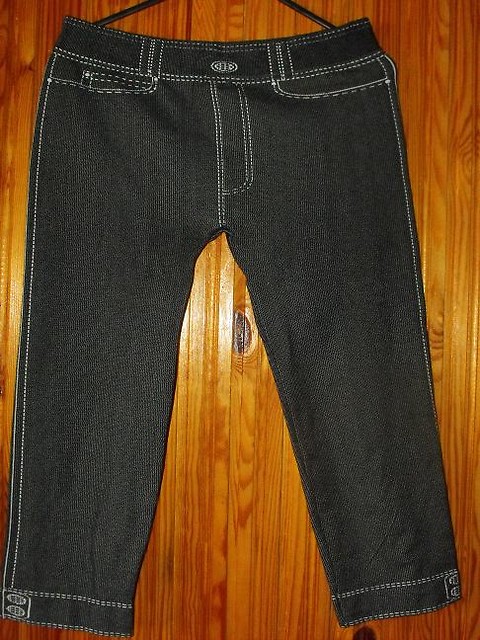 Legginsy imitacja jeansw