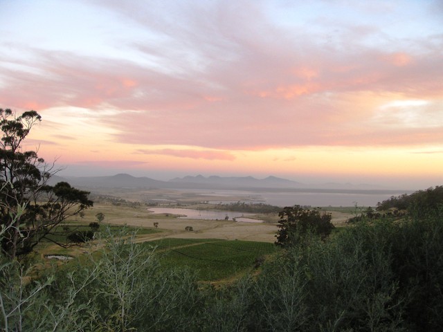 Tasmania o zachodzie 