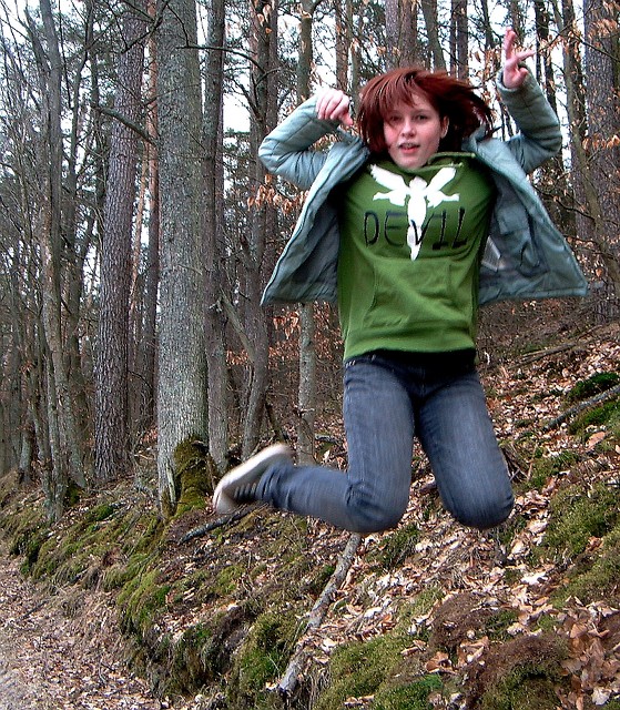 Jumping, jumping to the sky!