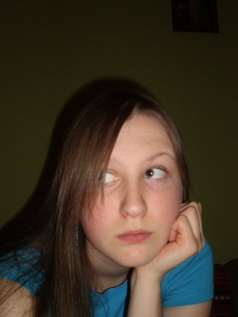 ;P
