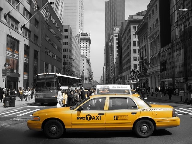 Yellow taxi