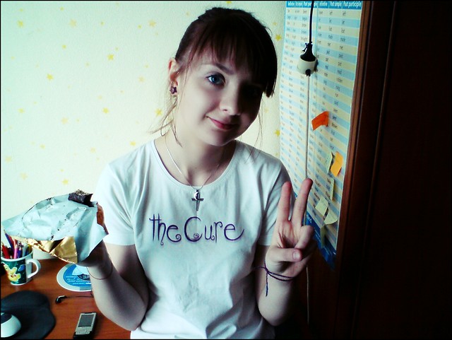 ...cheerful fan of the cure.
