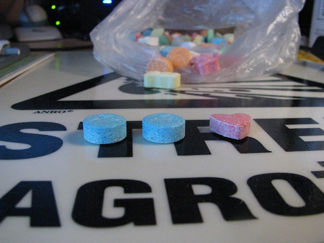 Candies.
