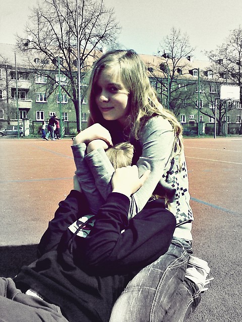 Jusza tu bya. ; o 