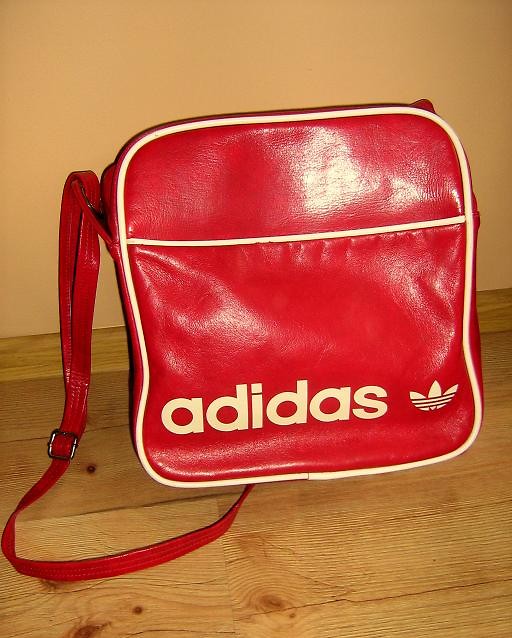 CZERWONA TORBA ADIDAS