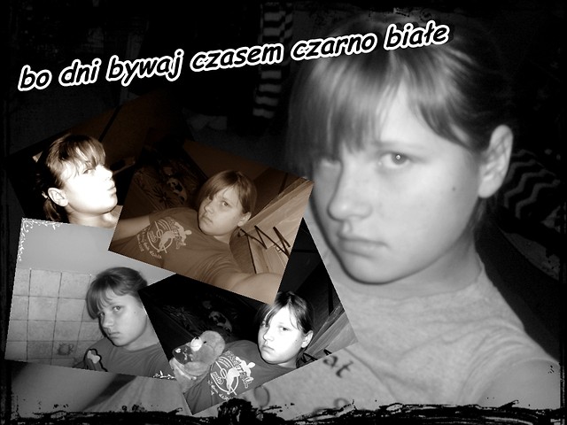 Bo dni bywaja czasem czarno bia