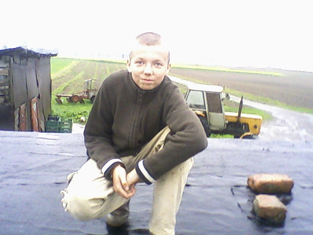 ja na dachu :D