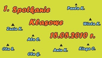 12. Spotkanie klasowe...